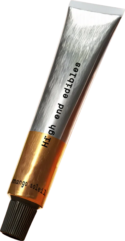 High End Edibles Mango Soleil aluminium tube